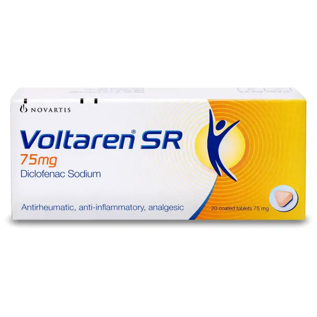 VOLTAREN SR 75 MG 20 TABLETS 