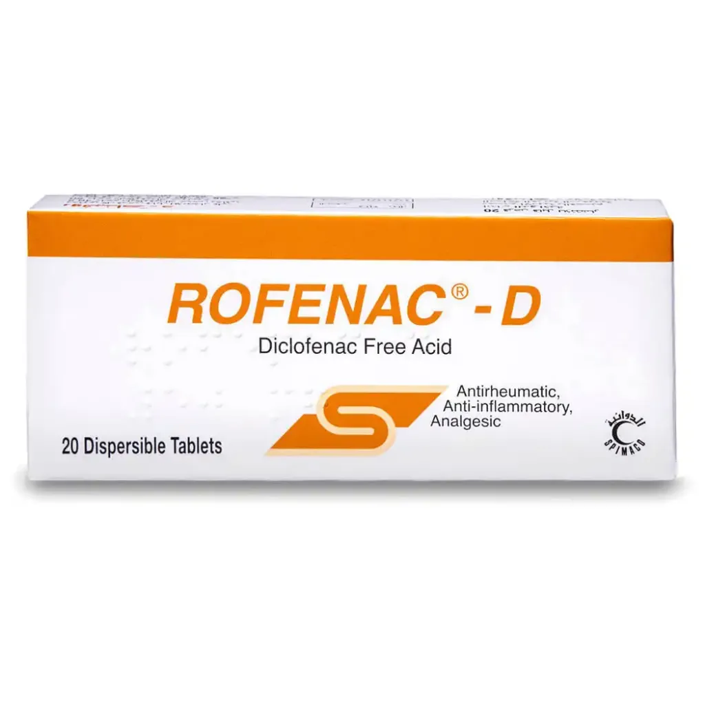 ROFENAC-D 50 MG 20 TABLETS 