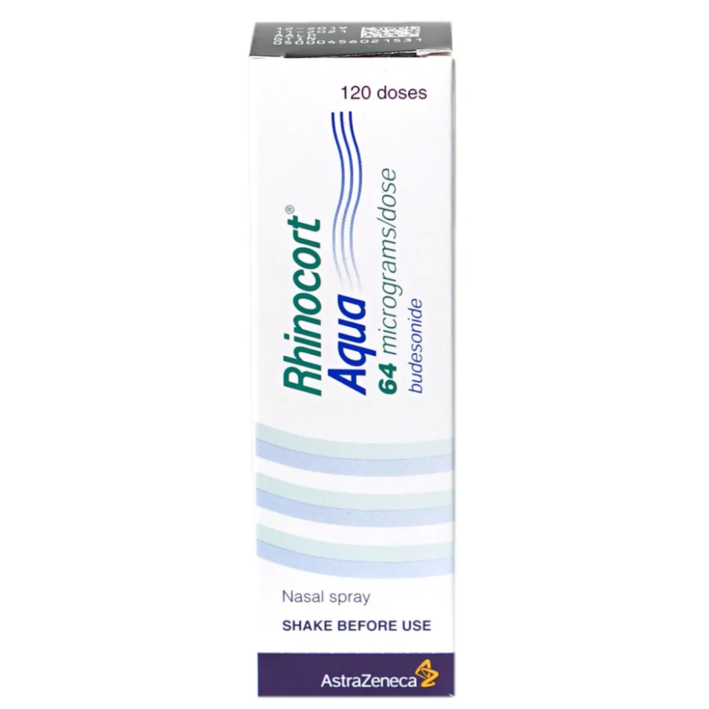 RHINOCORT AQUA 64 MIC 120 DOSE