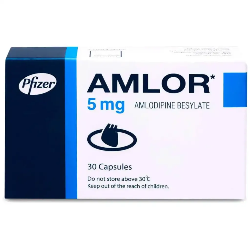 AMLOR 5 MG 30 CAP