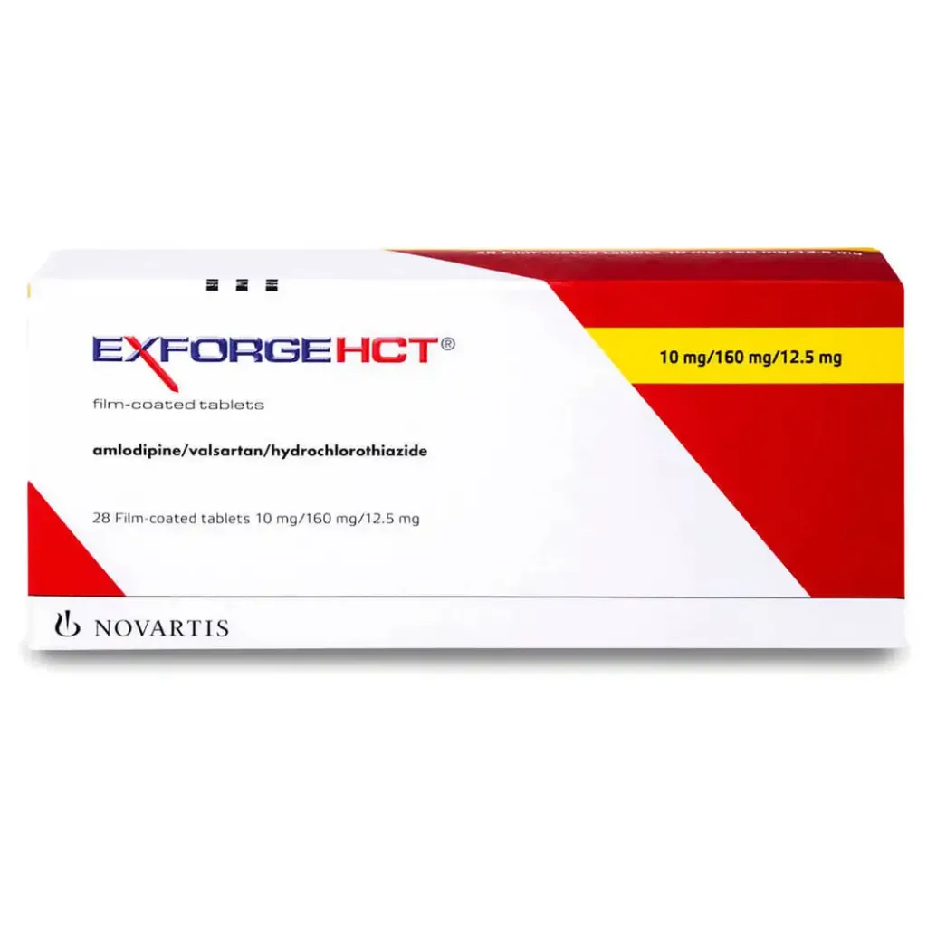 EXFORGE HCT 10/160/12.5 MG 28 TAB