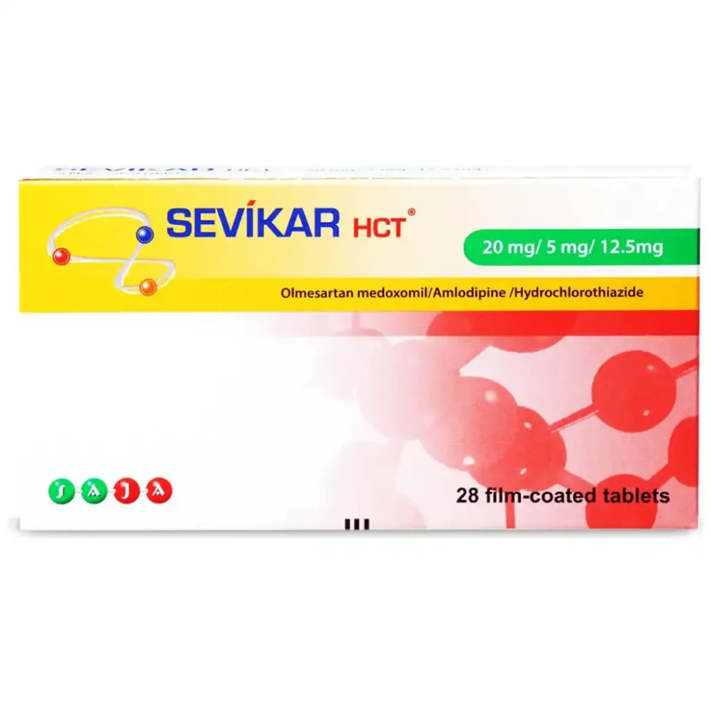 SEVIKAR HCT 20/5/12.5 MG 28 TAB