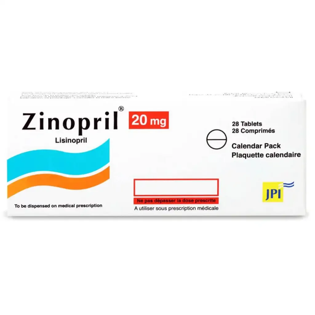 ZINOPRIL 20 MG 28 TAB 
