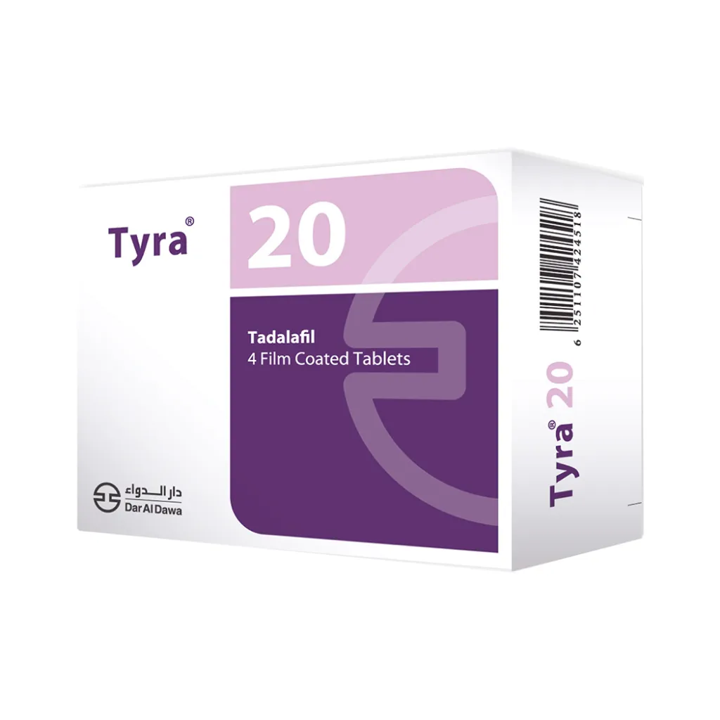TYRA 20 MG 4 TAB 