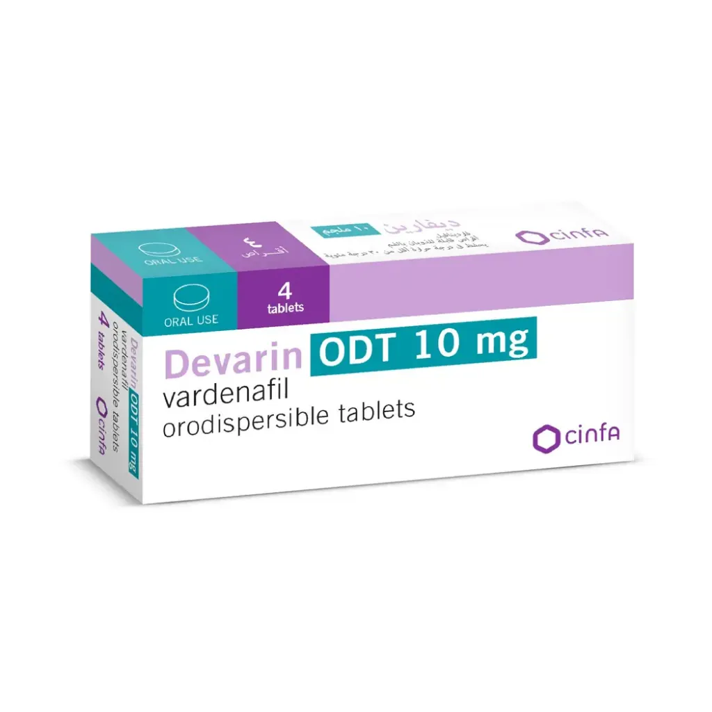 DEVARIN 10 MG 4 TAB ODT