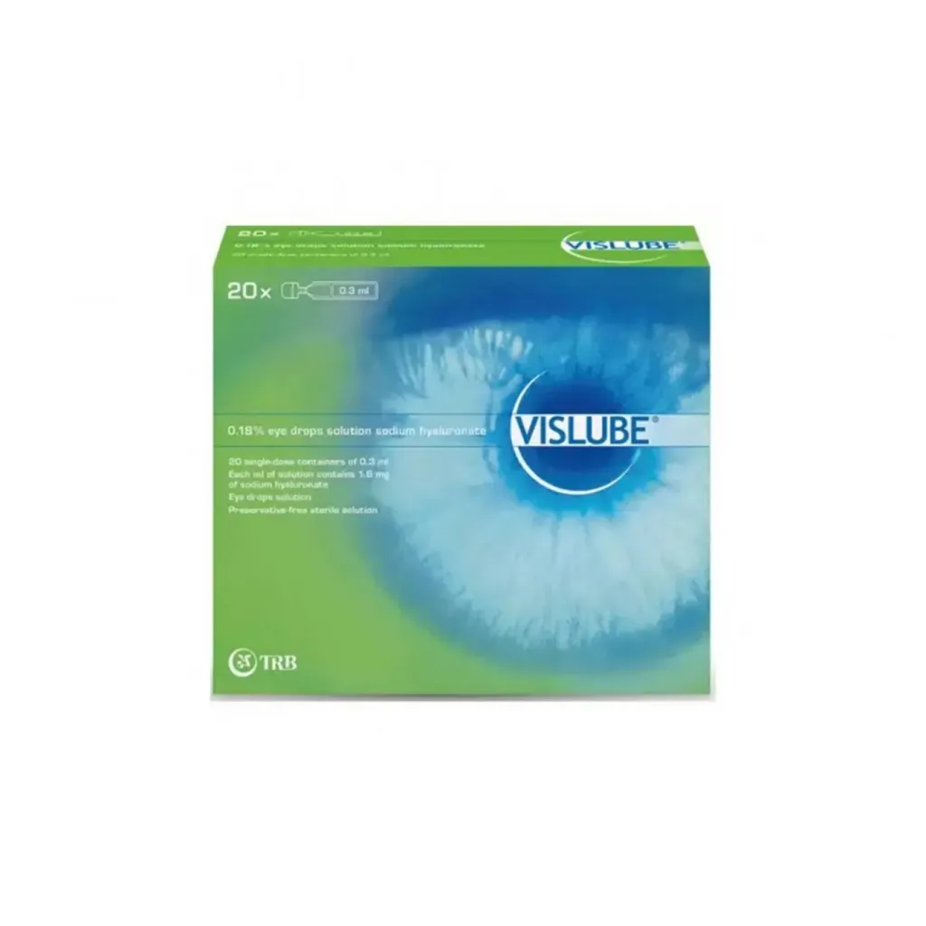 VISLUBE 0.18 MG EYE DROP 20 DOSE