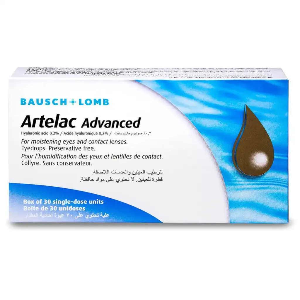 ARTELAC ADVANCED 0.2% EYE DROP 30 DOSE