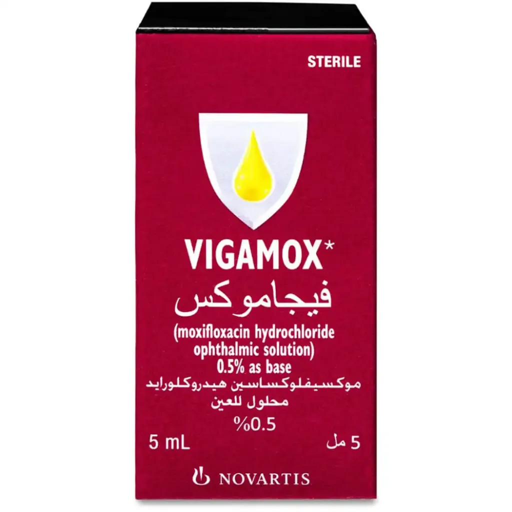 VIGAMOX 0.5 EYE DROPS 5 ML