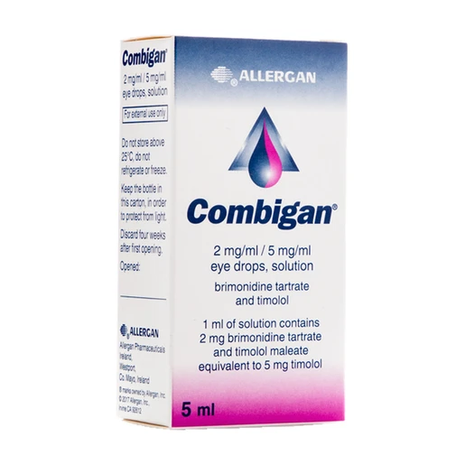 COMBIGAN EYE DROPS 5 ML
