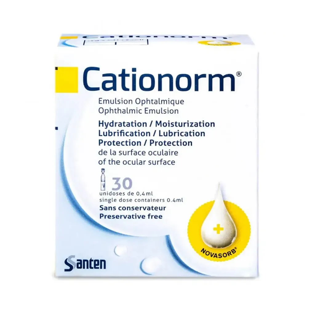 CATIONORM EYE DROPS 30 DOSE 