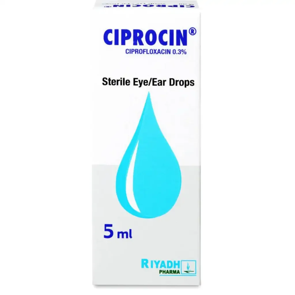 CIPROCIN EYE/EAR DROPS 5 ML