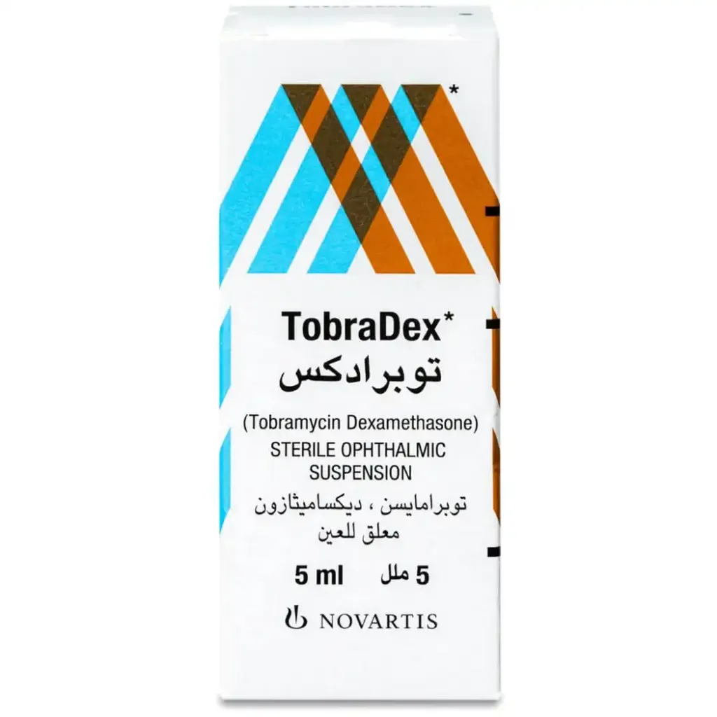 TOBRADEX EYE DROPS 5 ML