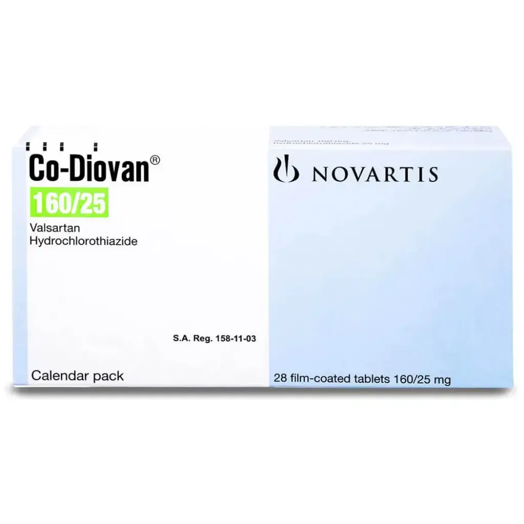 CO-DIOVAN 160/25 MG 28 TAB 