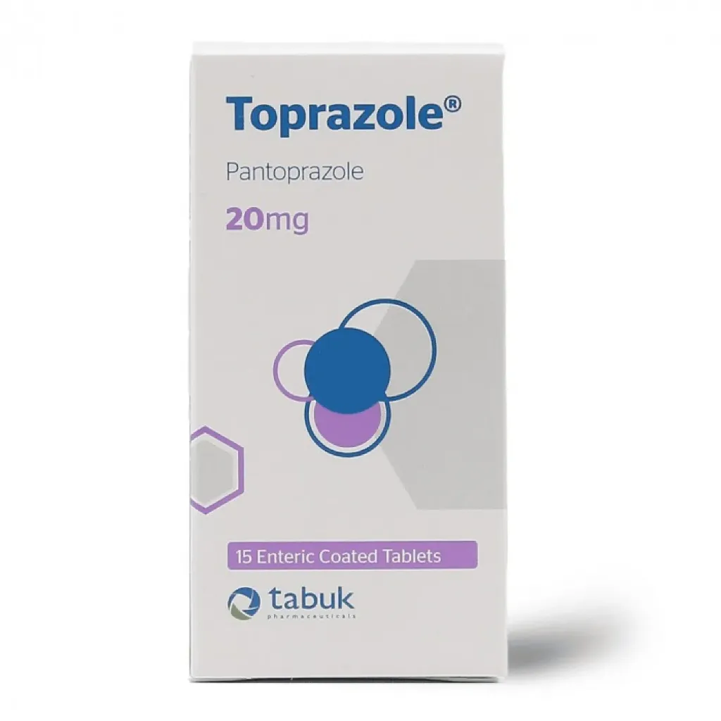 TOPRAZOLE 20 MG 15 TAB 