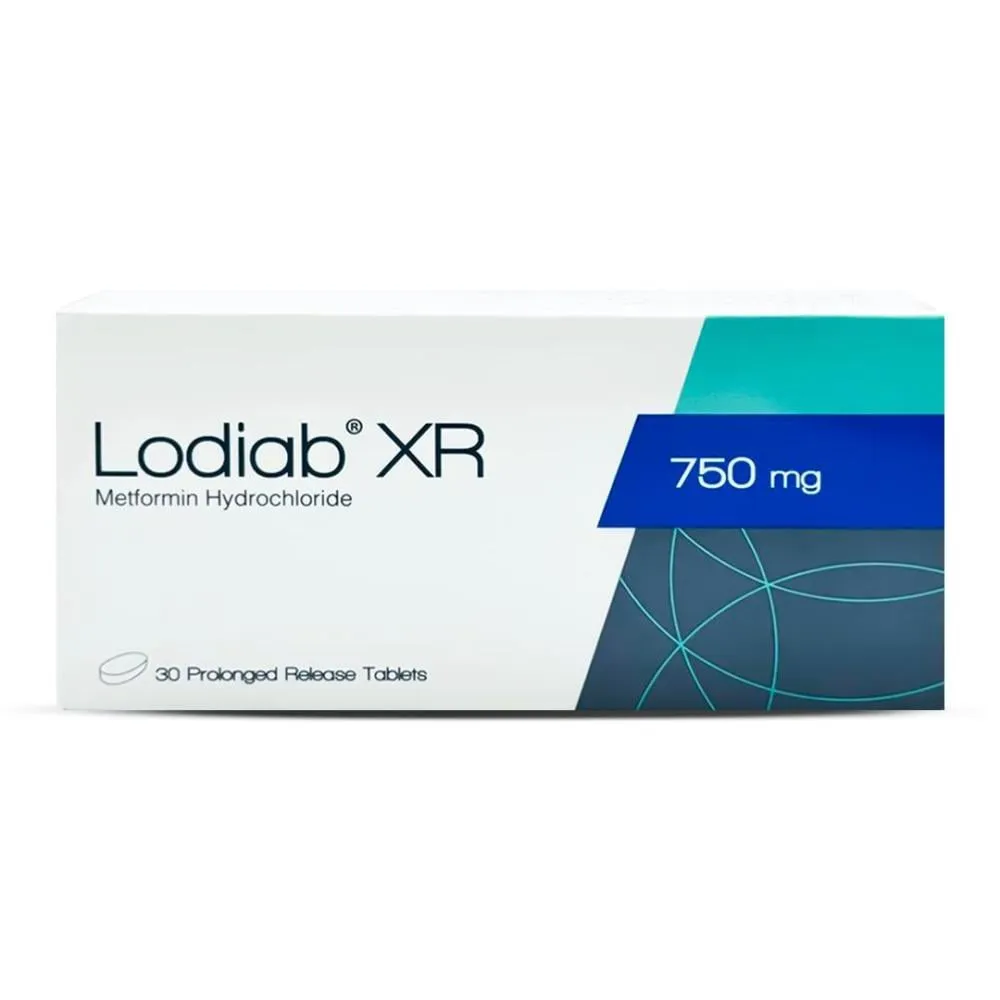 Lodiab XR 750mg 30 tablets 