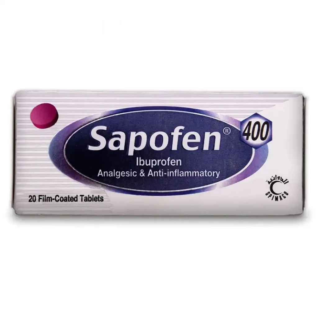 SAPOFEN 400 MG 30 TAB