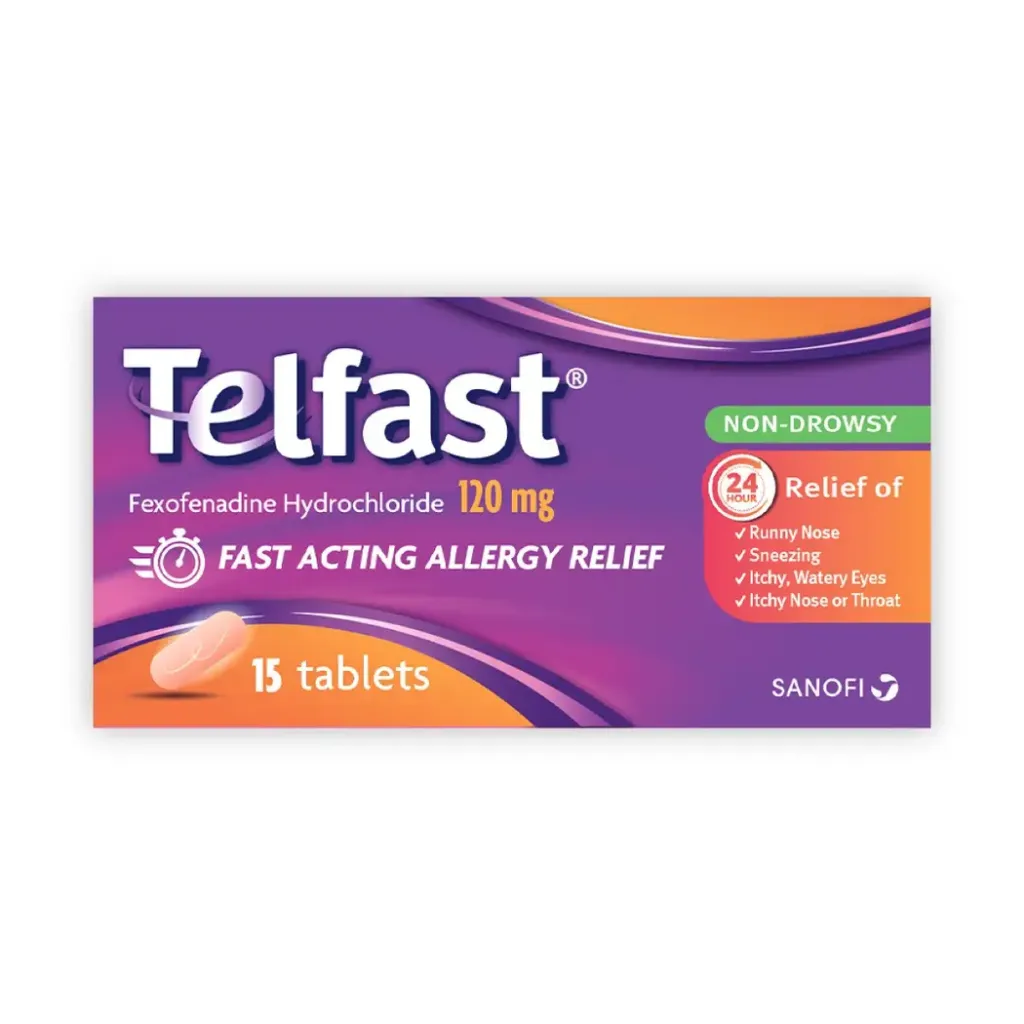TELFAST 120 MG 15 TAB