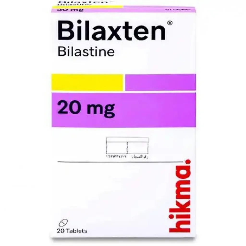 BILAXTEN 20 MG 20 TAB