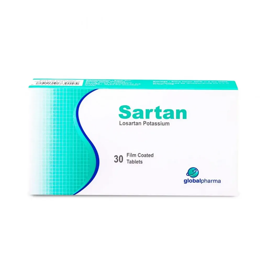 SARTAN 100 MG 30 TAB 