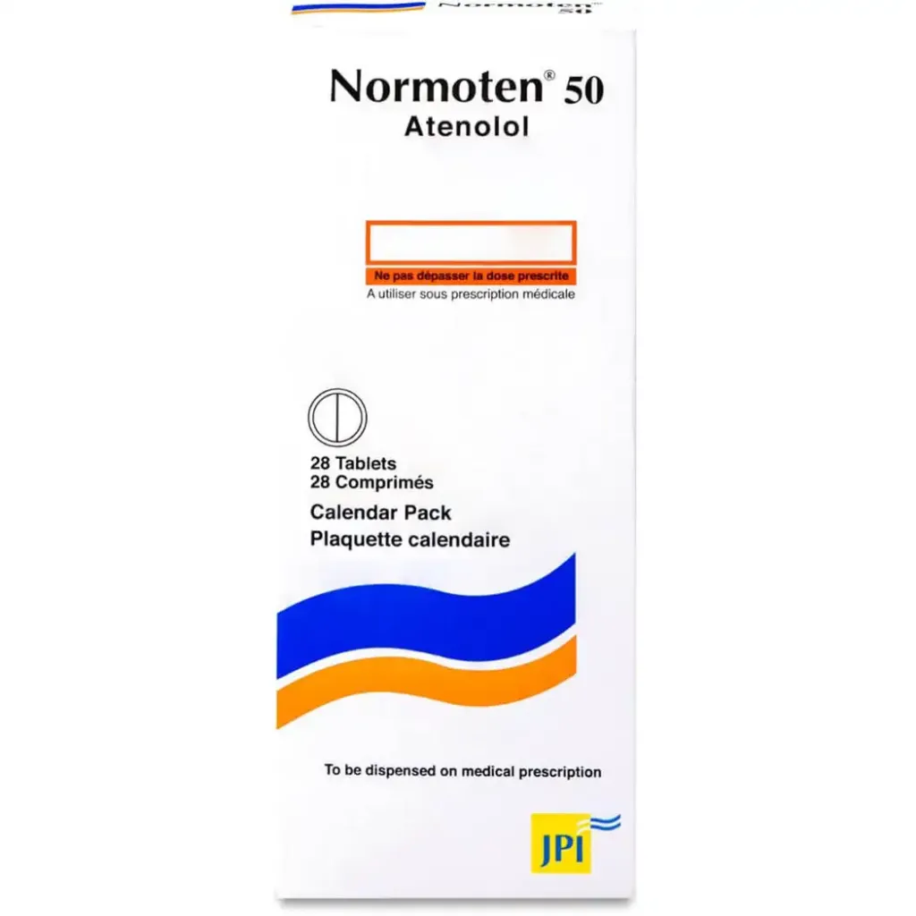 NORMOTEN 50 MG 28 TAB 