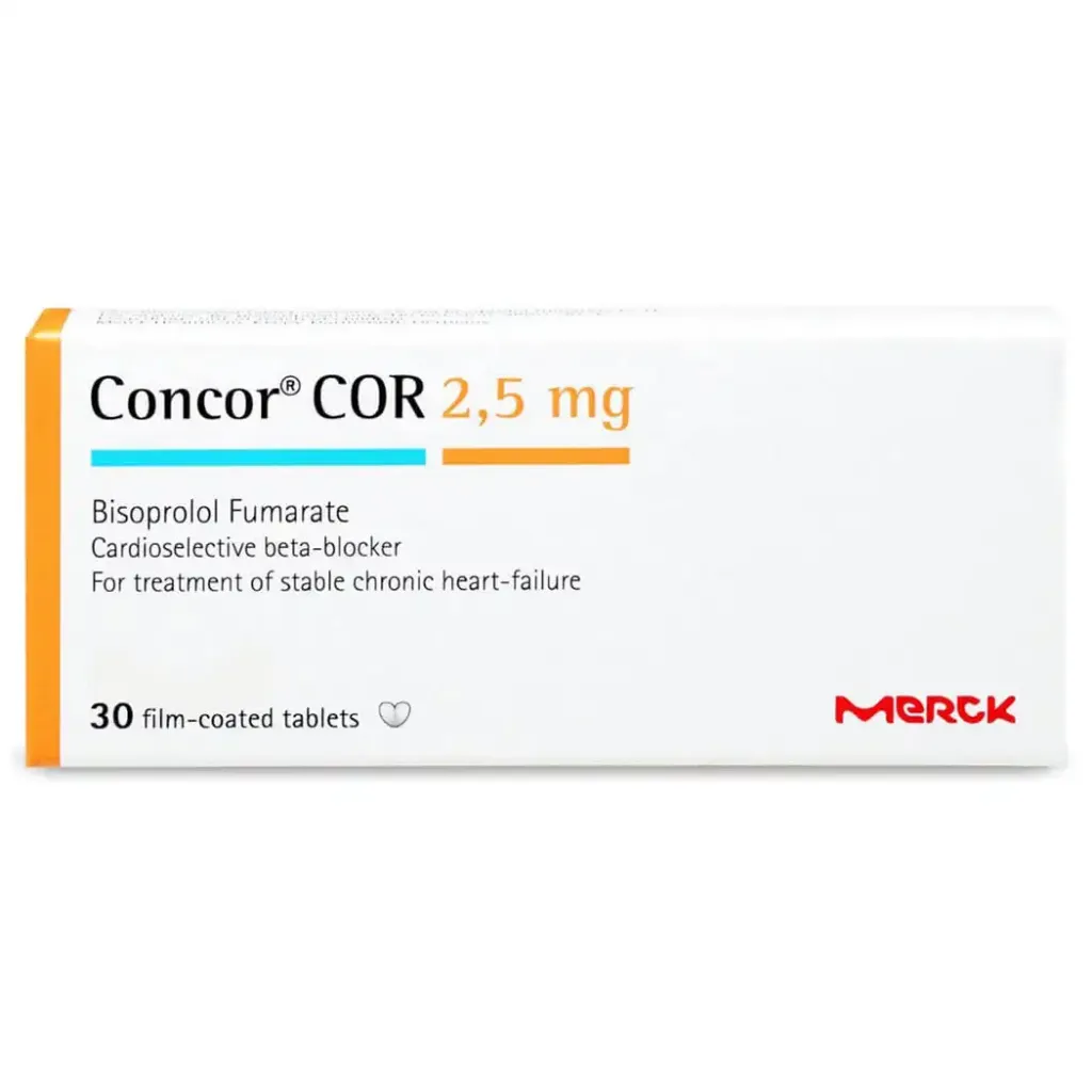 كونكور كور 2.5 مجم 30 قرص
