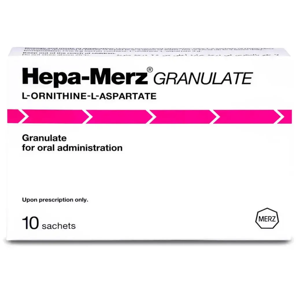 HEPA-MERZ 3 MG 10 SACHETS