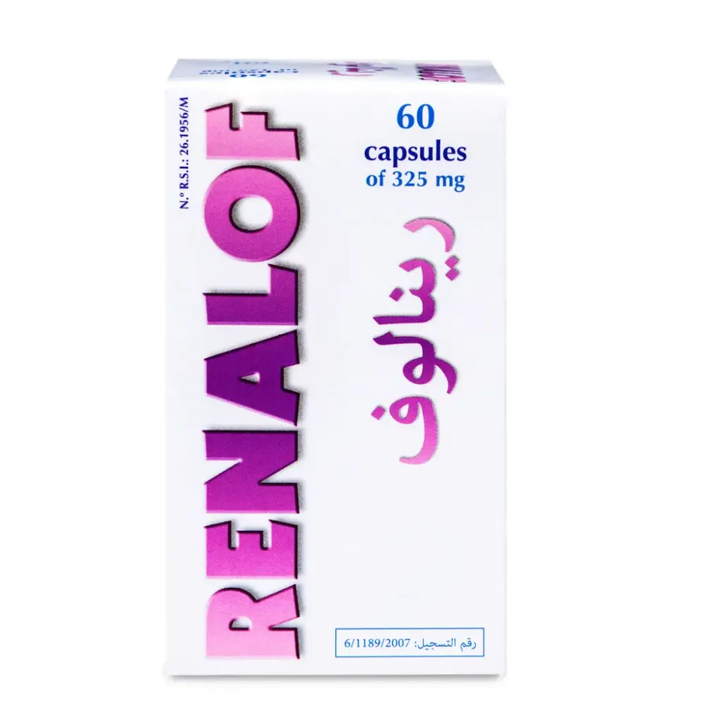 RENALOF 325 MG 60 CAP