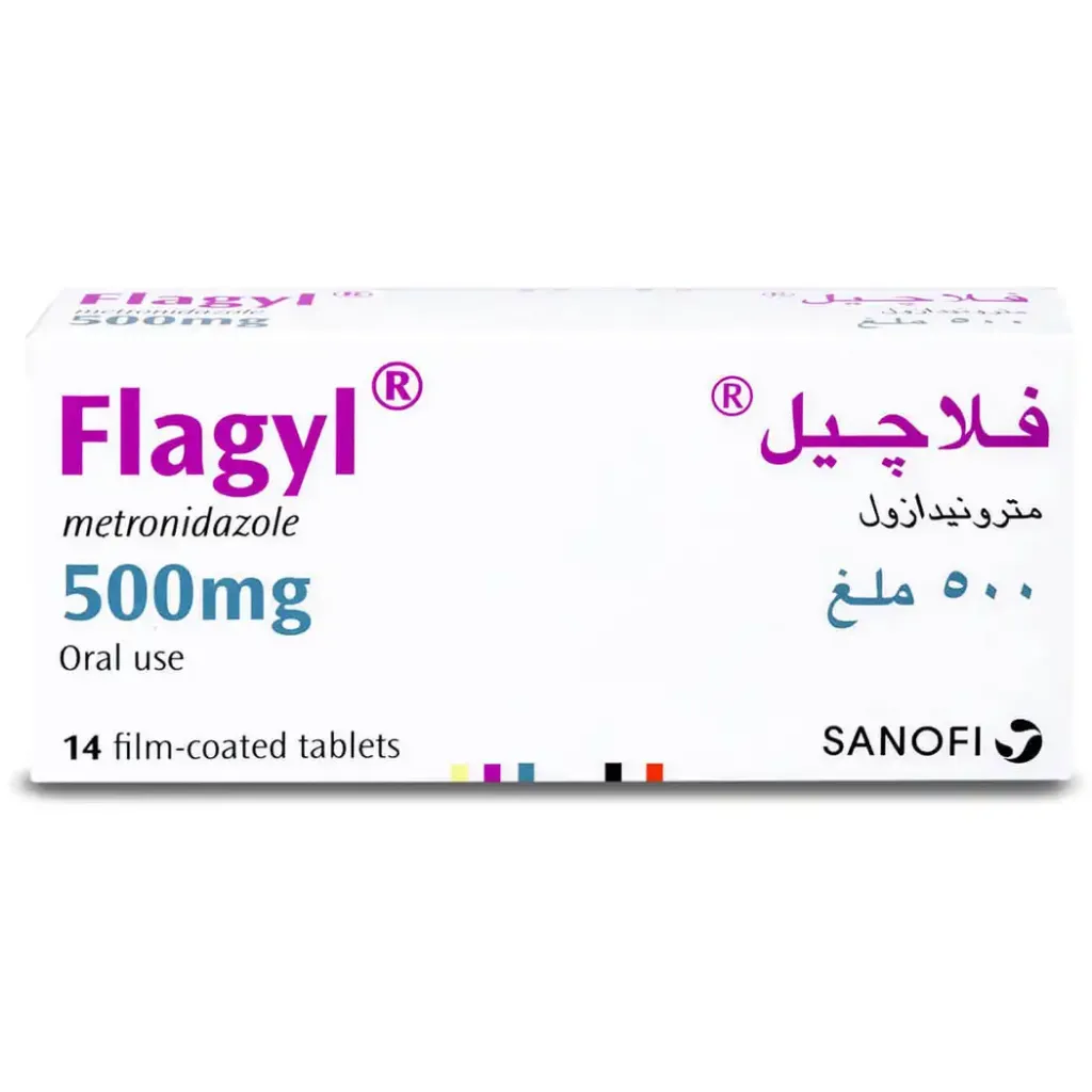 FLAGYL 500 MG 14 TAB 
