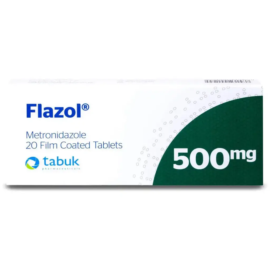 FLAZOL 500 MG 20 TAB 