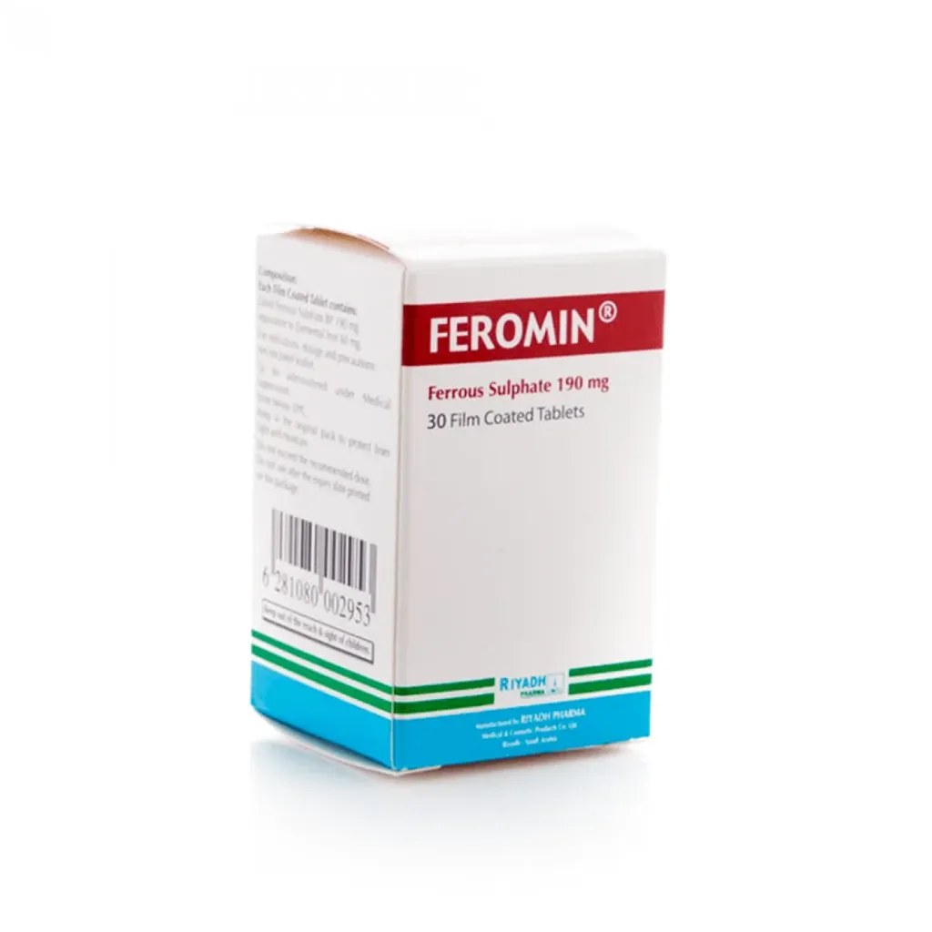 FEROMIN 190 MG 30 TAB 