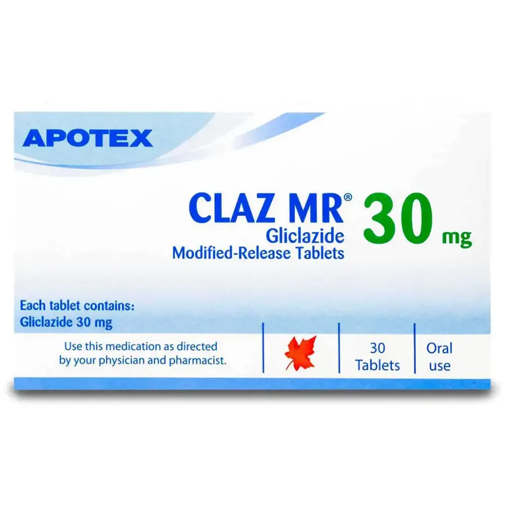 Claz MR 30 mg 30 tablets 