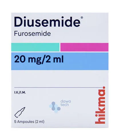 DIUSEMIDE 20 MG 5 AMPOUL 2 ML