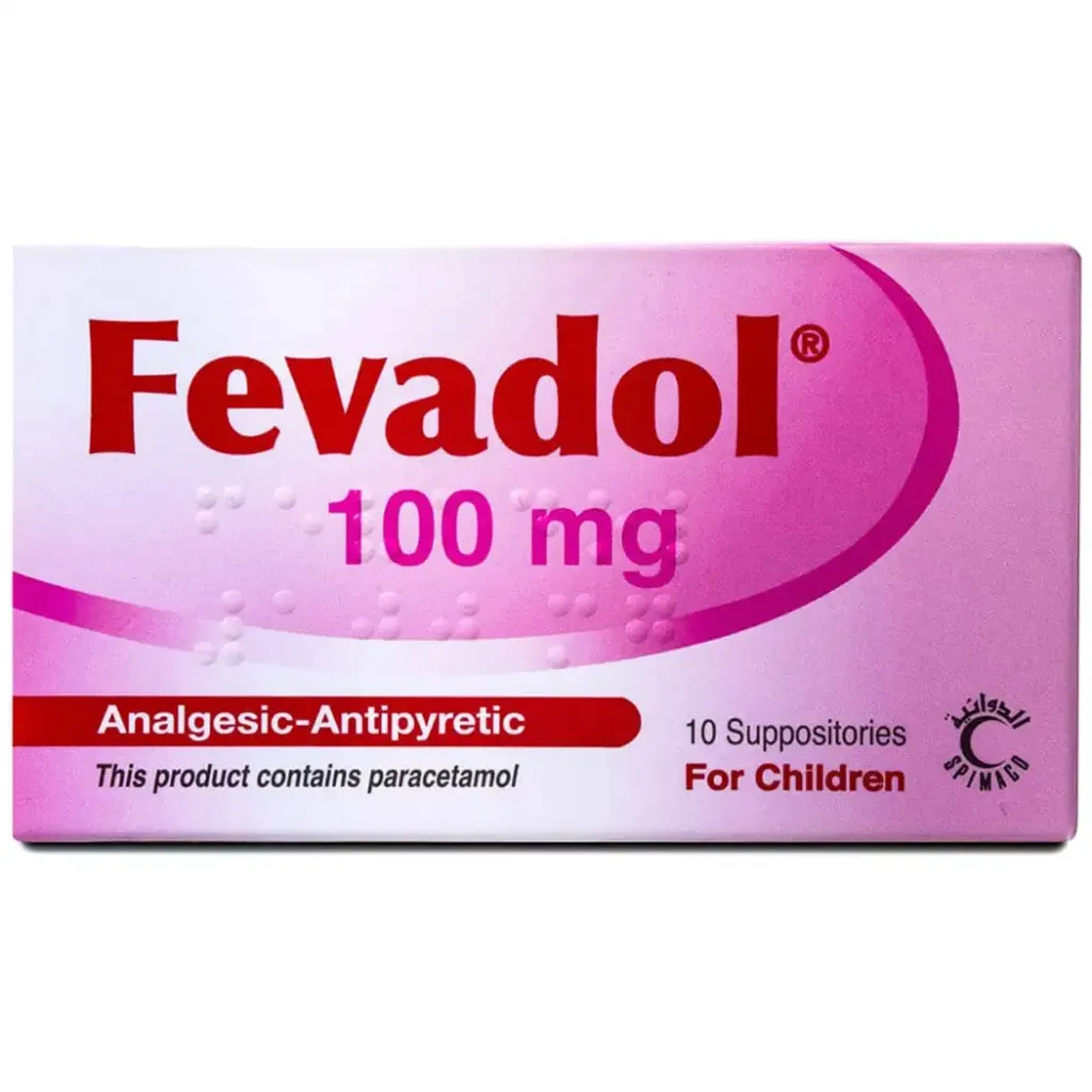 FEVADOL 100 MG 10 SUPPOS