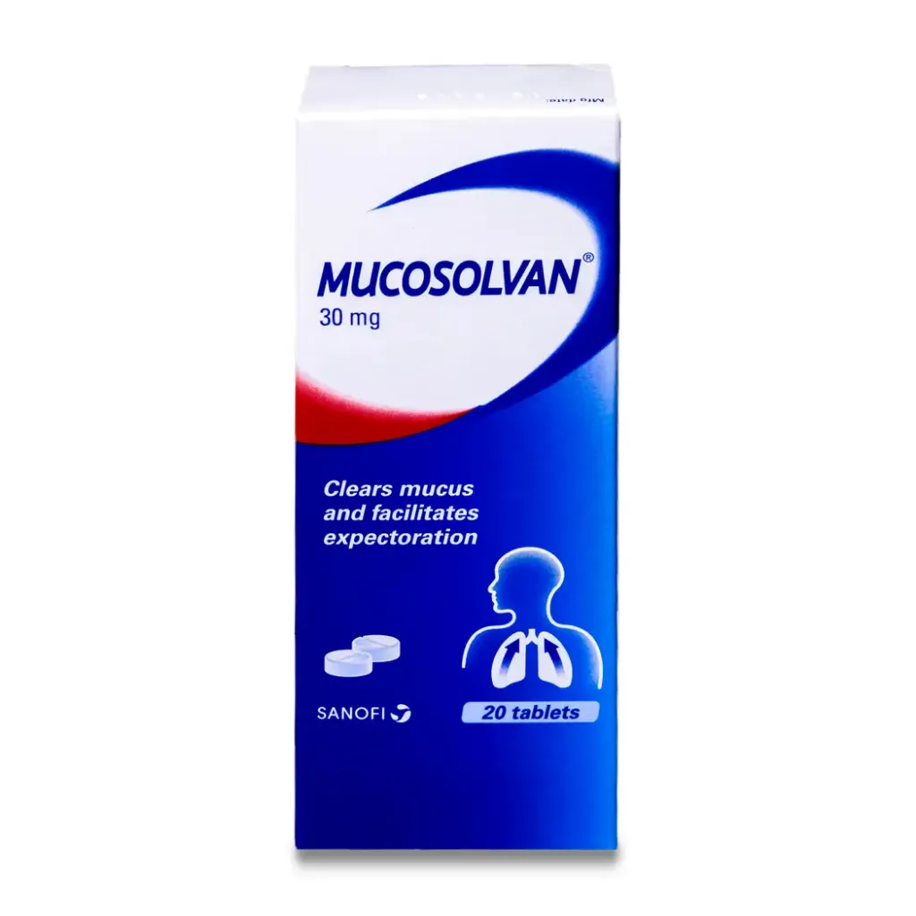 MUCOSOLVAN 30 MG 20 TAB 