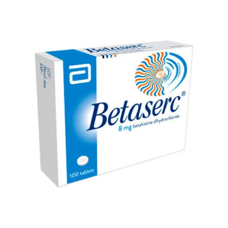 BETASERC 8 MG 100 TAB