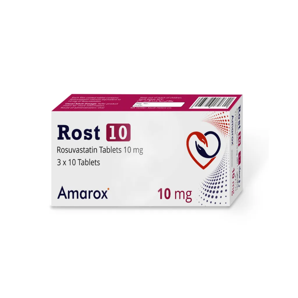 ROST 10 MG 30 TAB