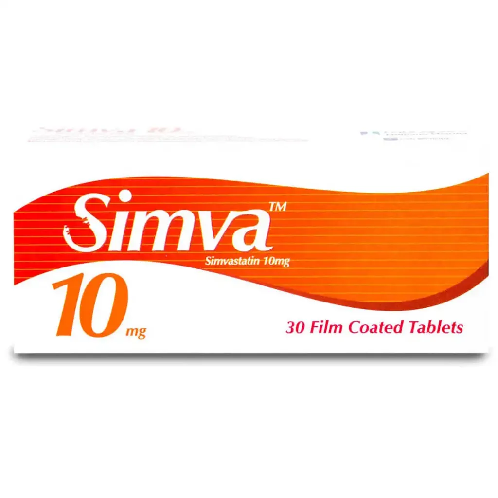 SIMVA 10 MG 30 TAB