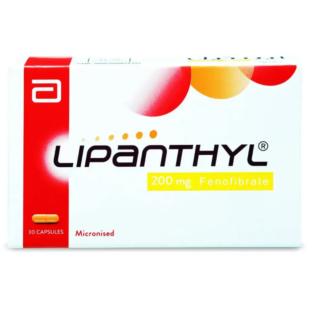 LIPANTHYL 200 MG 30 CAP