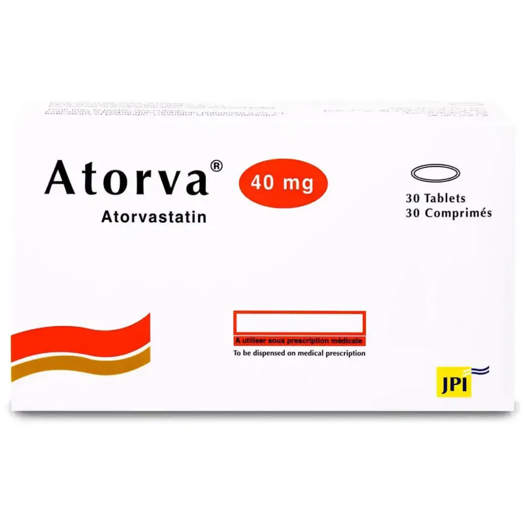 ATORVA 40 MG 30 TAB