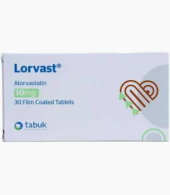 LORVAST 10 MG 30 TAB