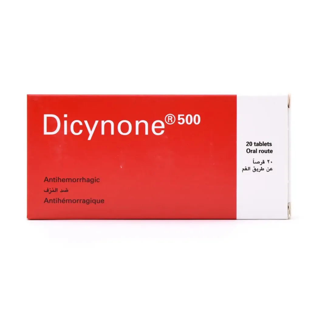 DICYNONE 500 MG 20 CAP
