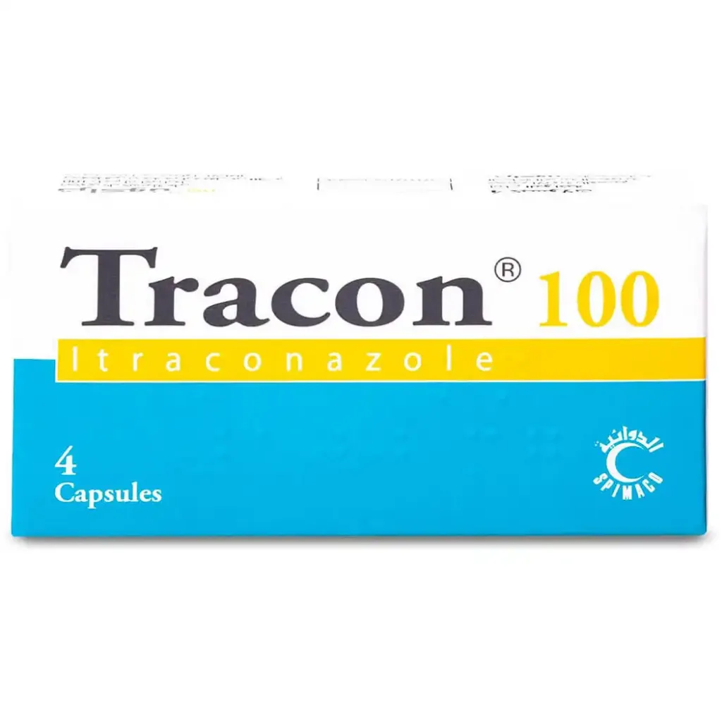 TRACON 100 MG 4 CAP