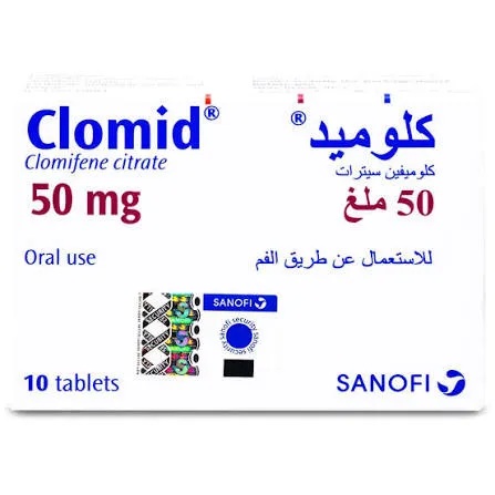 CLOMID 50 MG 10 TAB