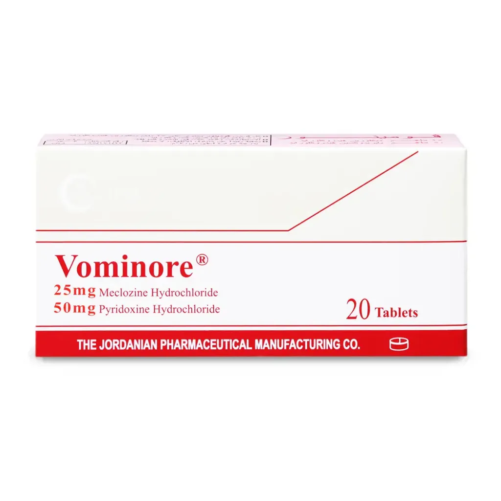 VOMINORE 25/50 MG 20 TAB