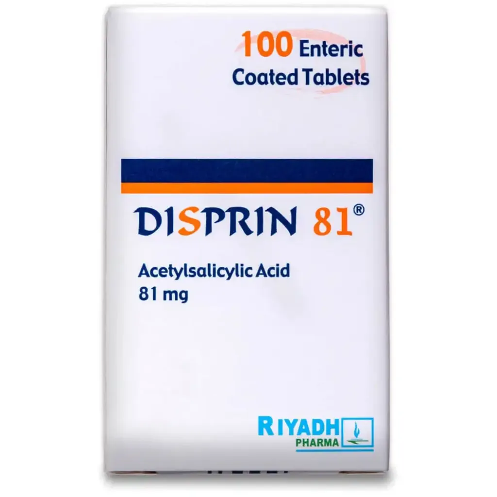 Disprin 81 mg 100 tablets 
